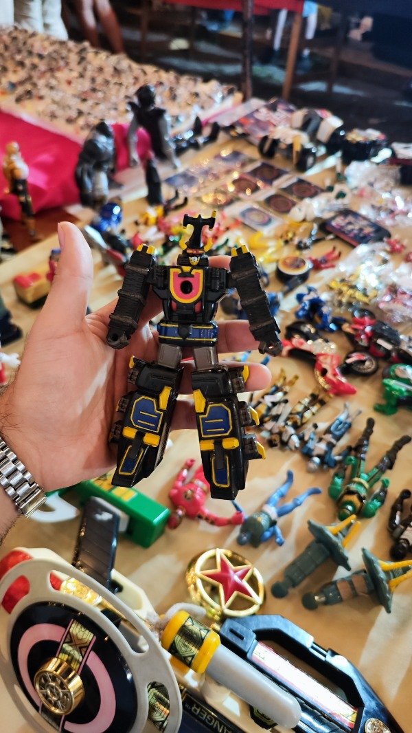 Producto - Thunder Megazord 15 cm Power Rangers Ninja Storm - 0