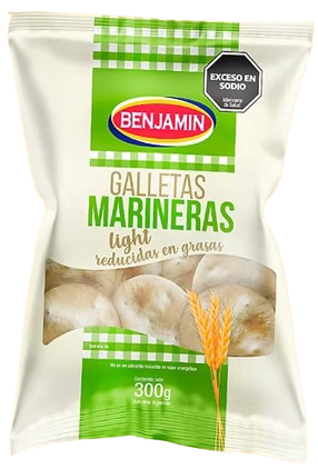 Producto - Marineras Benjamin Light Reducidas en Grasas 300 gr
