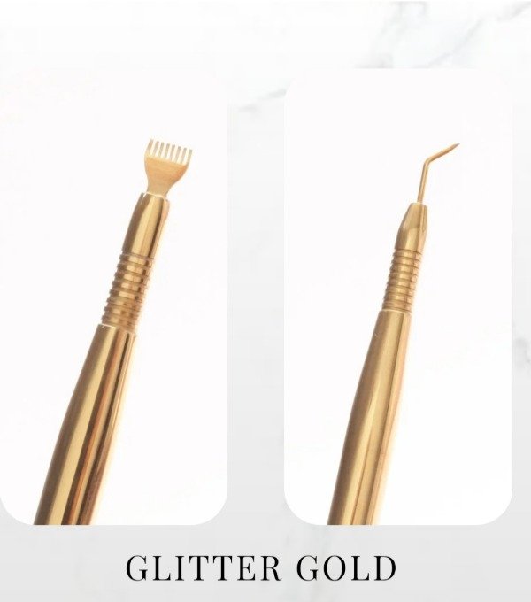 Producto - Herramienta para Lifting Glitter Gold - The Lion Beauty