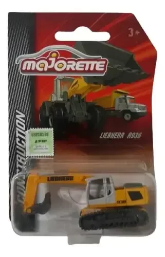 Producto - Majorette Liebherr R936 Retroexcavadora Coleccion Construccion