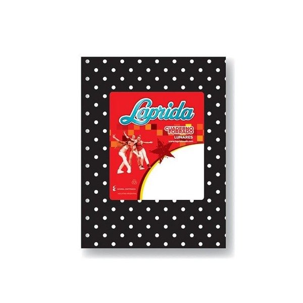 Producto - CUADERNO LAPRIDA N1 LUNARES T.D. 50HJS. RAYADO