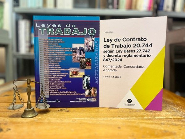 Producto - Pack 2 Libros derecho laboral