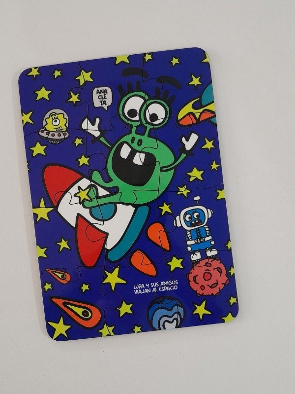 Producto - "LUPA Y SUS AMIGOS VIAJAN AL ESPACIO"