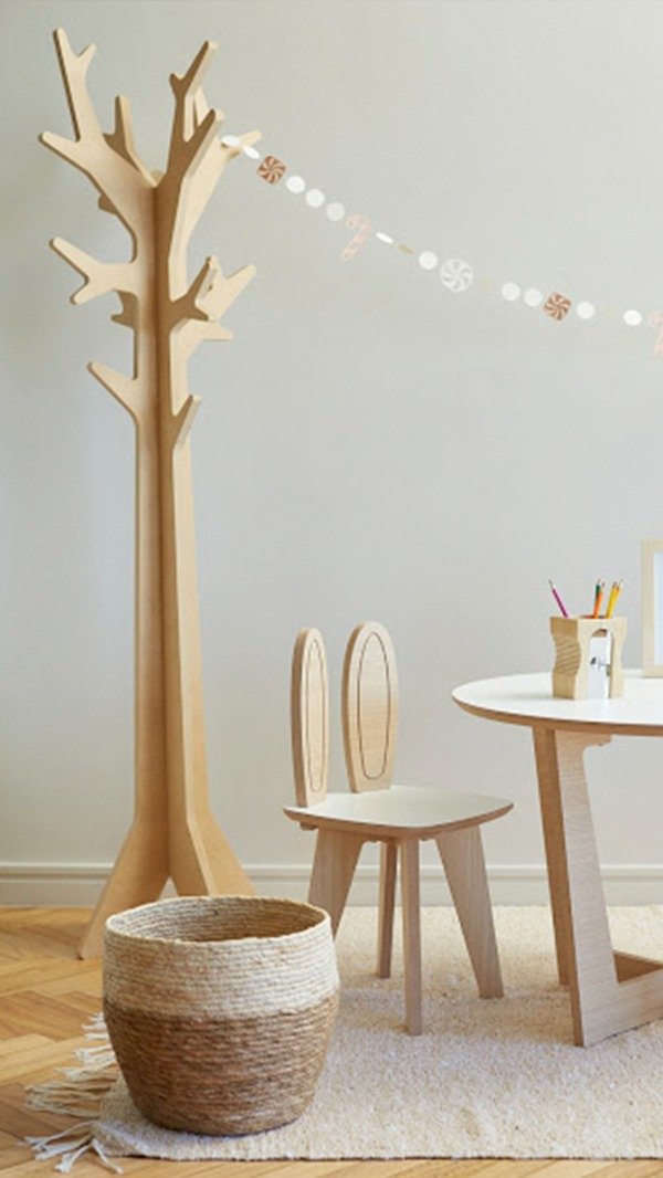Producto - Perchero Sol alto crudo 156cm alto