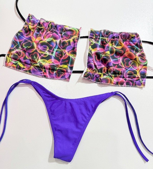 Producto - Bikini corazones colores t90 - 0