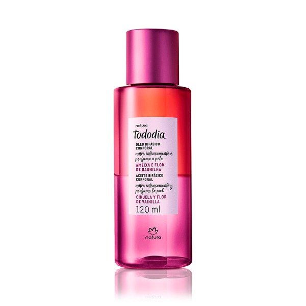 Producto - Óleo bifásico hidratante perfumado - ciruela y flor de vainilla 120ml