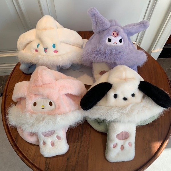 Producto - 3 en 1 Gorro, Bufanda y Guantes - Sanrio