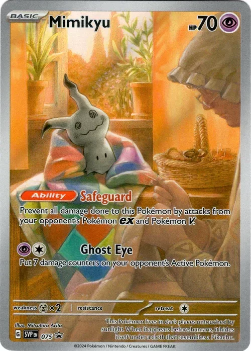 Producto - Mimikyu - SVP075 - Promo - Holo - Scarlet and Violet Promos