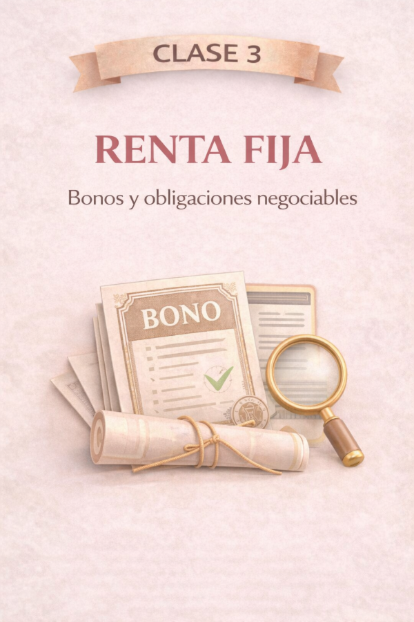 Producto - Clase 3 - Renta fija: bonos y obligaciones negociables - Mierc. 08.04 a las 19h