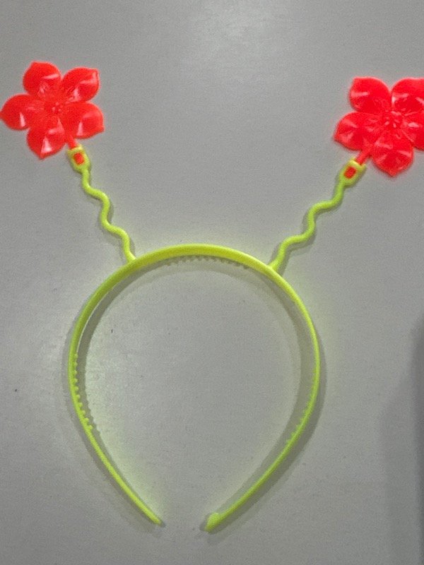 Producto - Vincha plastics Flores resorte