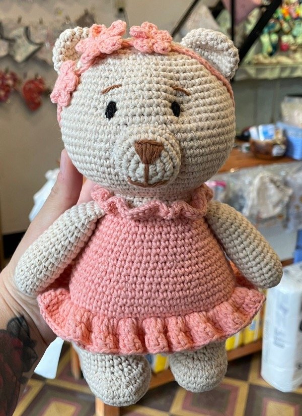 Producto - Amiguru tejido de apego Osita 24cm