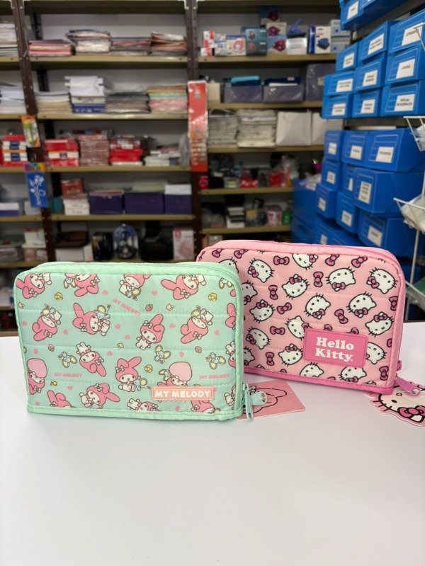 Producto - Cartuchera / Organizador 1 cierre - Kitty - My Melody - "Mooving"