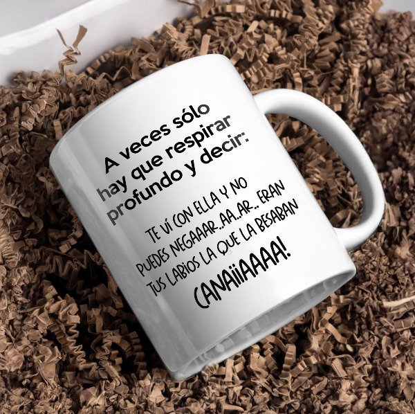 Producto - A veces sólo hay que respirar profundor y decir : Canaia! (La Coqueta)