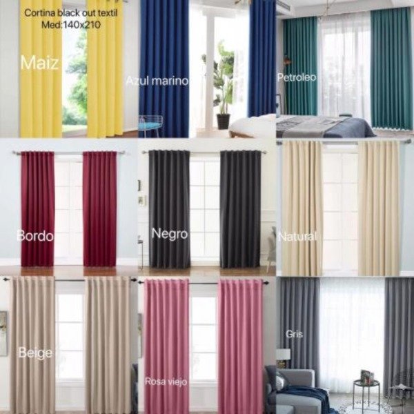 Producto - Línea Alma !! Cortinas Blackout City