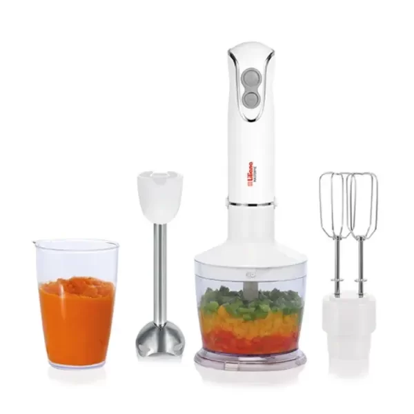 Producto - Procesadora manual LILIANA MASTERPIC 450W blanca