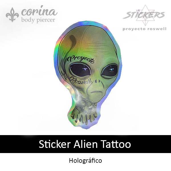Producto - Sticker Alien Tattoo