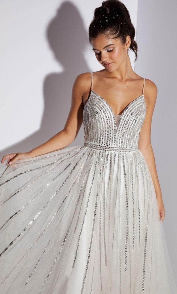Producto - Vestido Strass blanco - 1