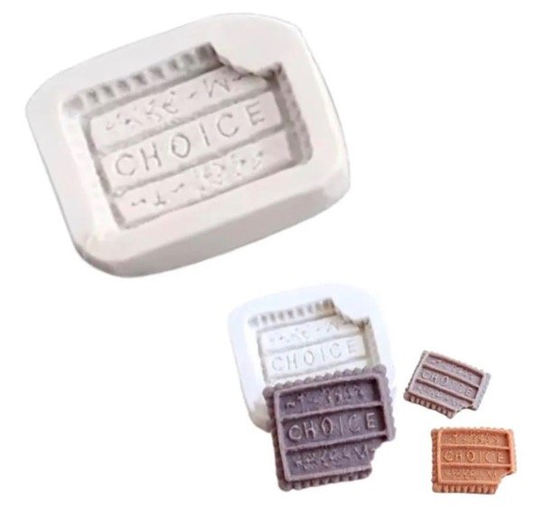 Producto - MOLDE SILICONA GALLETA BISCUIT MORDIDA - 0