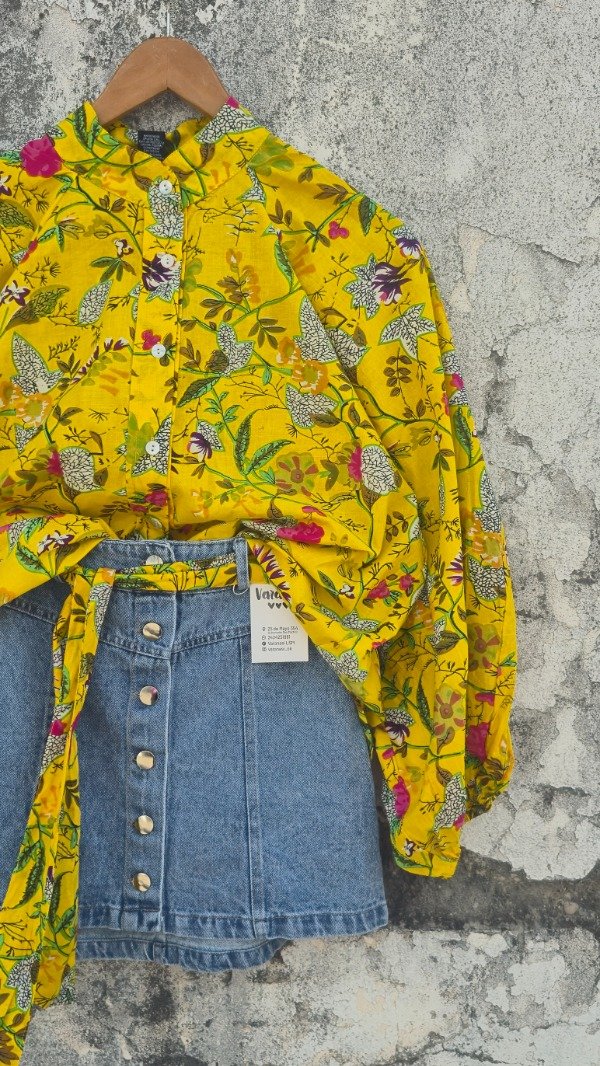 Producto - Camisa Laboni amarillo - 1