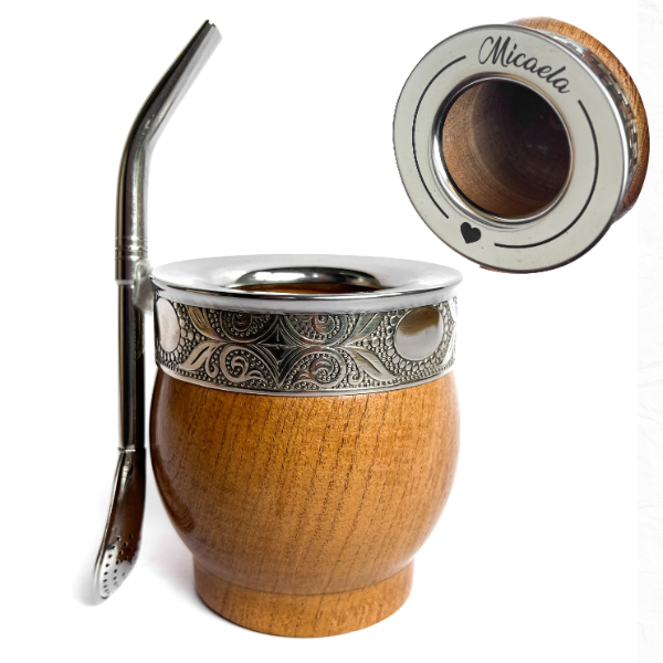 Producto - Imperial Algarrobo Deluxe Personalizado + Bombilla