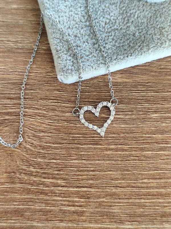 Producto - Collar Corazón brillo