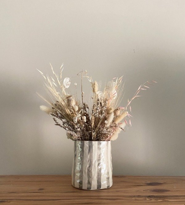 Producto - Porta utensilio raya fina gris - Entrega inmediata