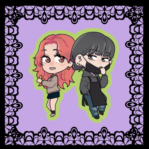 Producto - Sticker The Guy She Was Interested in Wasn't a Guy at All (Yuri Verde)