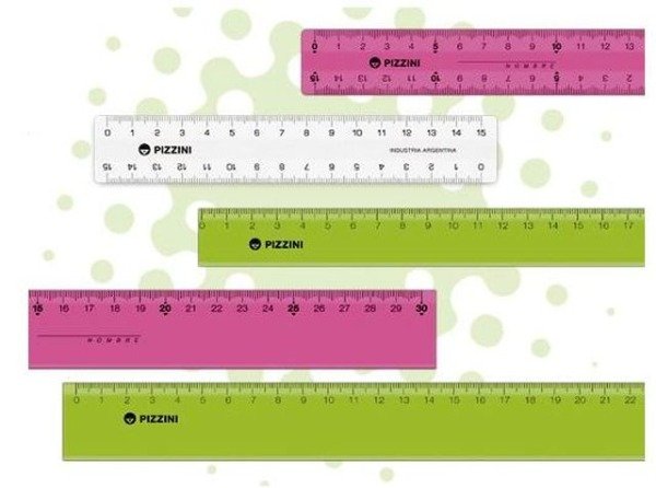 Producto - REGLA 20CM X1 UNIDAD PIZZINI