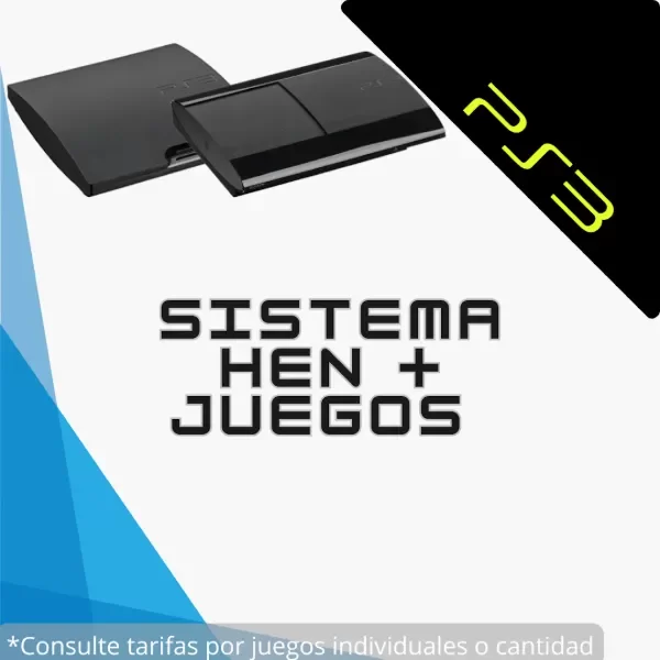 Producto - Flasheo de Playstation 3