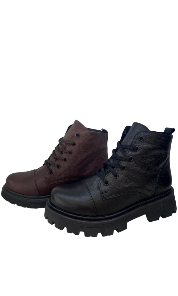 Producto - Borcegos Layla Cuero TRANSFERENCIA 72.000 - 0