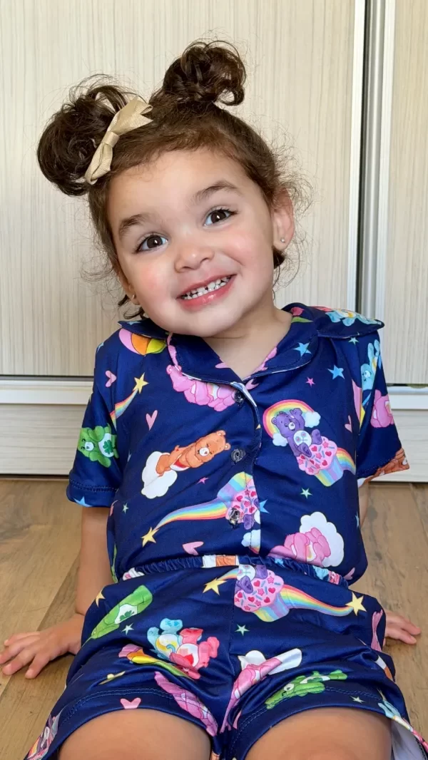 Producto - Camisero Ositos Cariñositos azul manga corta niños - 0