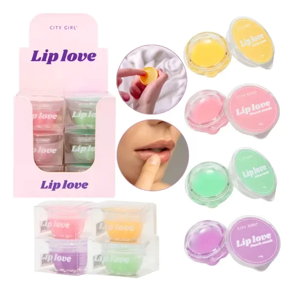 Producto - LABIAL BALSAMO MASK LIP LOVE CITY GIRL RL-12121