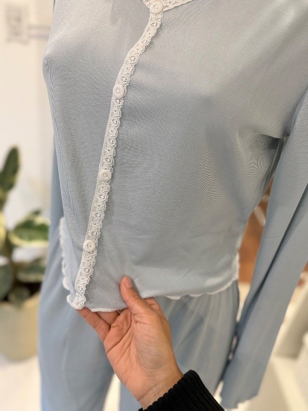 Producto - Pijama CIELO (celeste) - 1