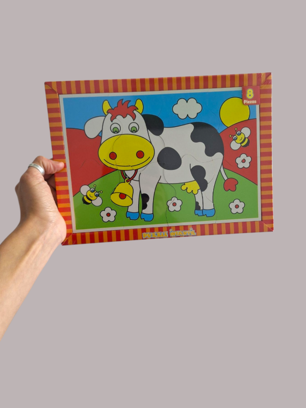 Producto - Rompecabezas Vaca