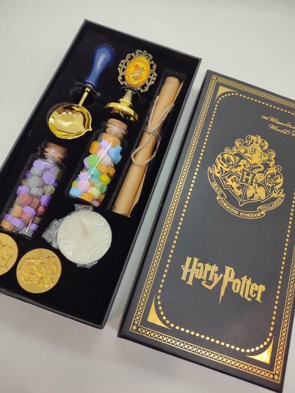 Producto - Set sellos de lacre Hogwarts - Harry Potter