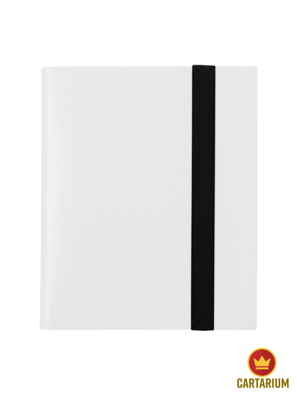 Producto - Binder Carpeta Cartarium Color Blanco 4 160 Cartas TCG Standard