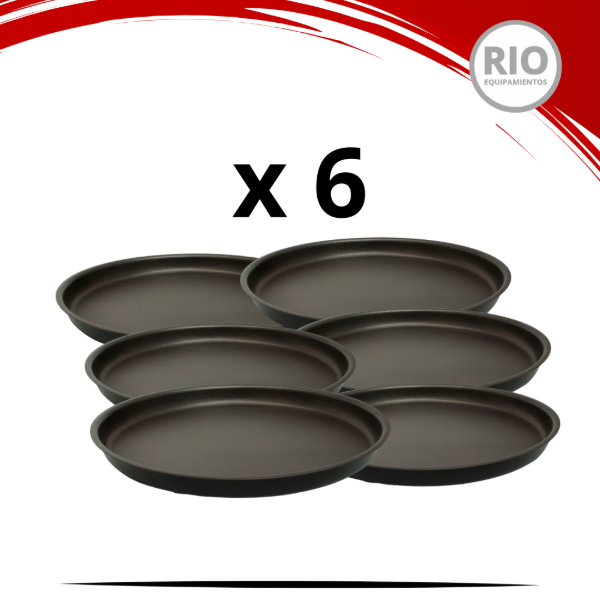 Producto - 6 bandejas pizzeras