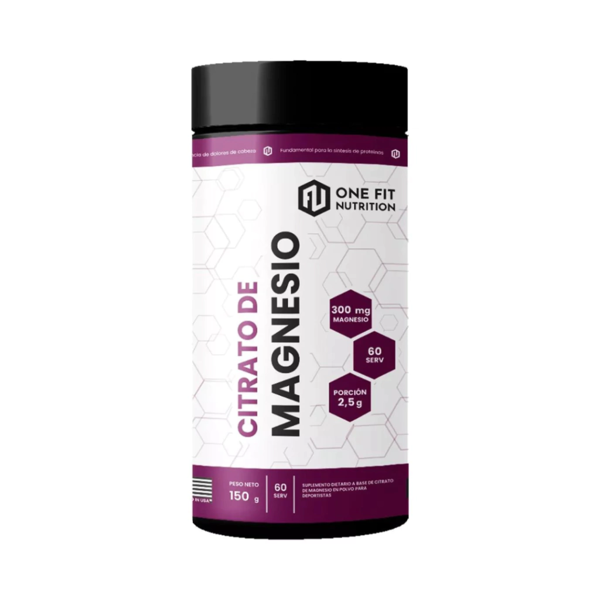 Producto - Citrato De Magnesio One Fit Nutrition X 150g