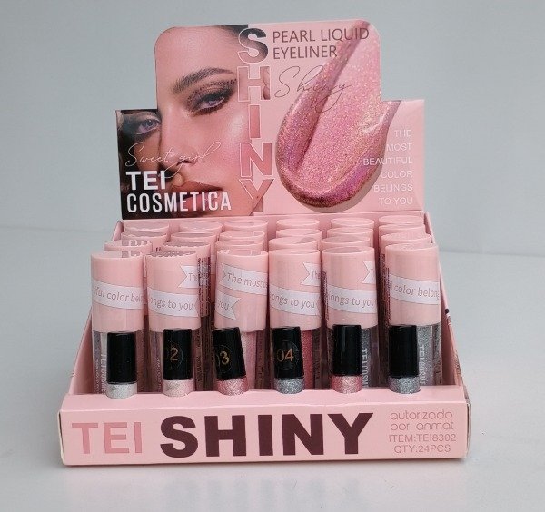 Producto - DELINEADOR LIQUIDO OJOS GLITTER TEI SHINY