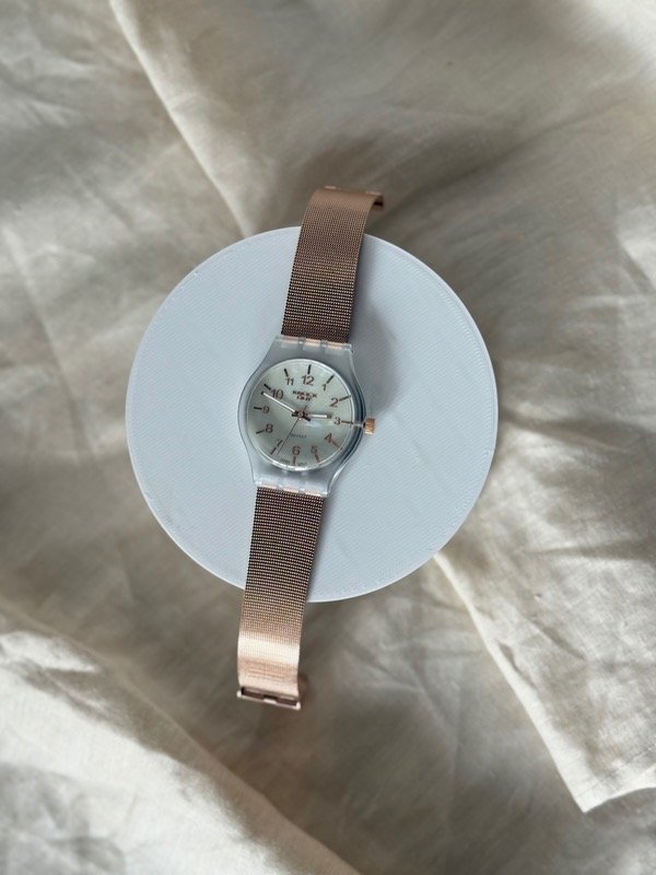 Producto - Reloj KO malla tejida rose