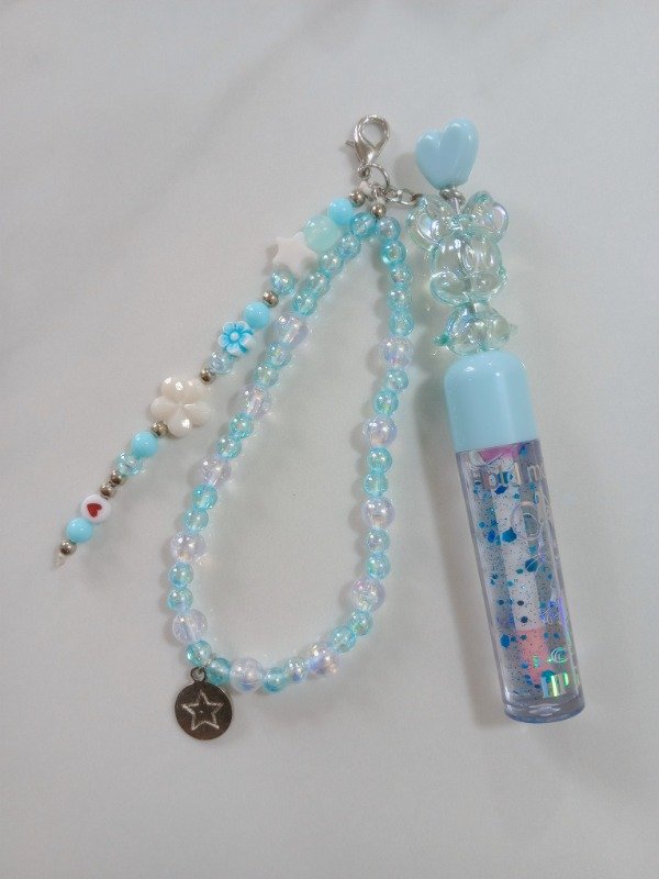 Producto - Llavero charm Minnie Celeste