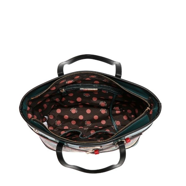 Producto - Set  Nicole Lee de 5 piezas Cartera, Bandolera Billetera Mini Neceser y Llavero - 4