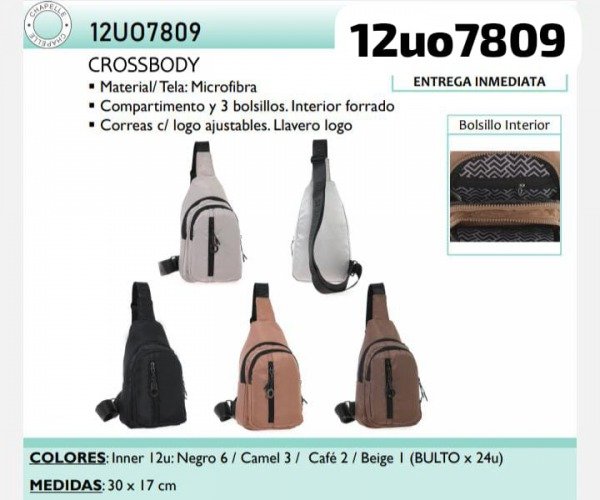 Producto - Mini mochila cruzada 12UO7809 La Chapelle LCH 9/25