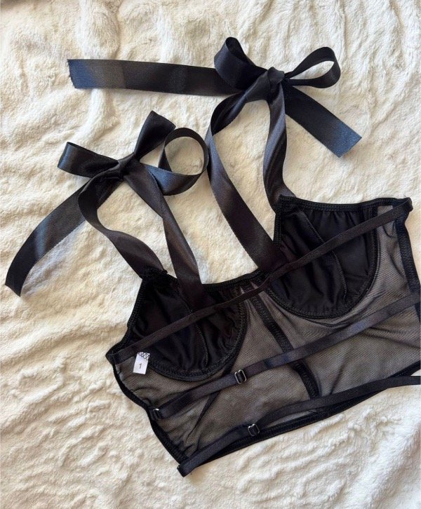 Producto - Corset Lencero Black