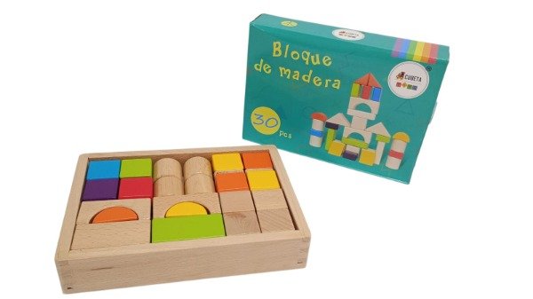 Producto - Juego de bloques de madera