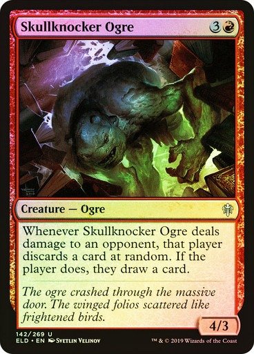 Producto - Skullknocker Ogre Foil  Throne of Eldraine
