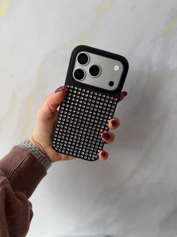 Producto - Case Glam Strass Plateado