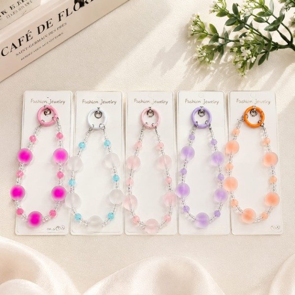 Producto - Accesorio Colgante para Celular Bolitas de Colores CH