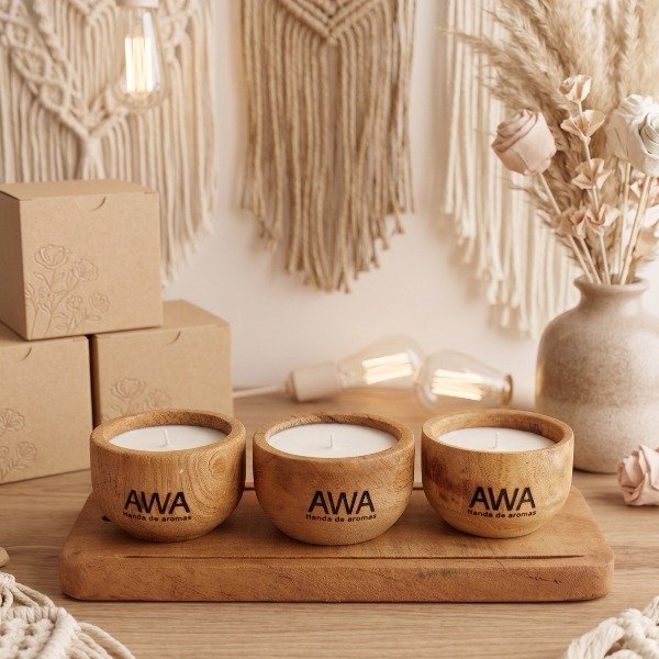 Producto - VELA WOOD S (precio x cantidad)