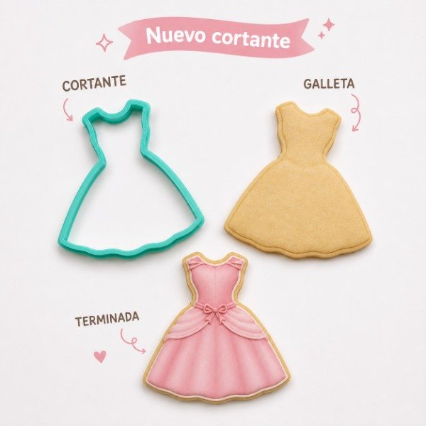 Producto - CORTANTE MARCADOR VESTIDO SOLERO - 1